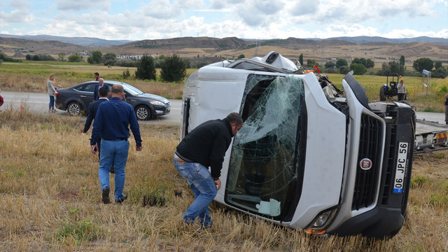 Ankara'da trafik kazası: 7 yaralı