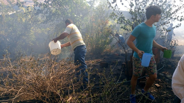 GÜNCELLEME - Antalya'da orman yangını
