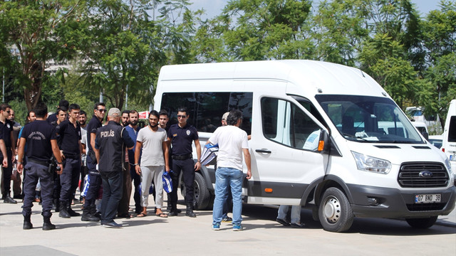 Antalya'da terör örgütü operasyonları