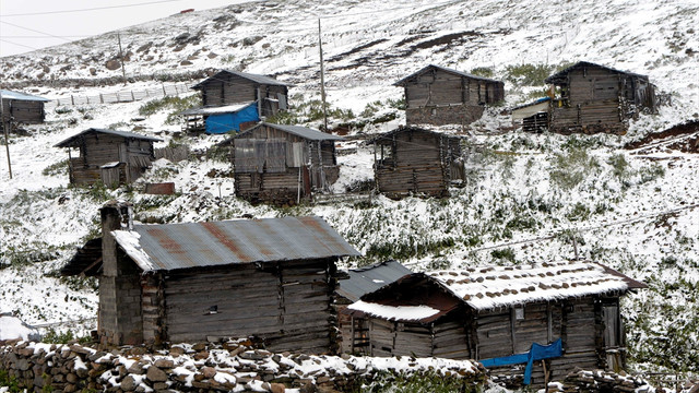 Ardahan'da kar yağışı