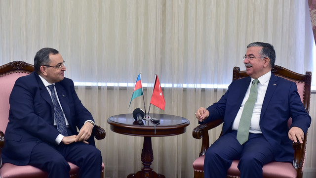 Bakan Yılmaz'ın kabulü