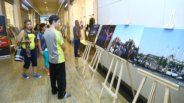 Baküde 15 Temmuz Milli İradenin Yükselişi sergisi