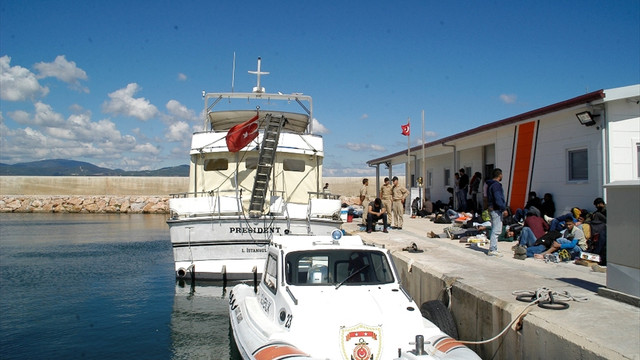 Bandırma'da 134 yabancı uyruklu yakalandı