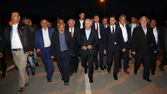 Başbakan Yıldırım Erzincan'da