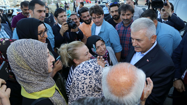 Başbakan Yıldırım, Erzincan'da