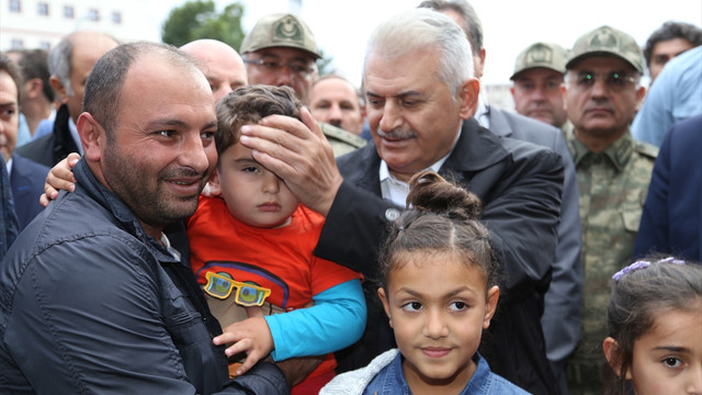 Başbakan Yıldırım Erzurum'da