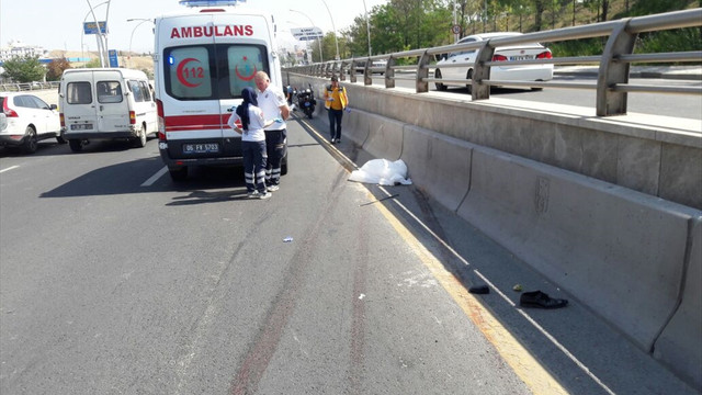 Başkentte trafik kazası