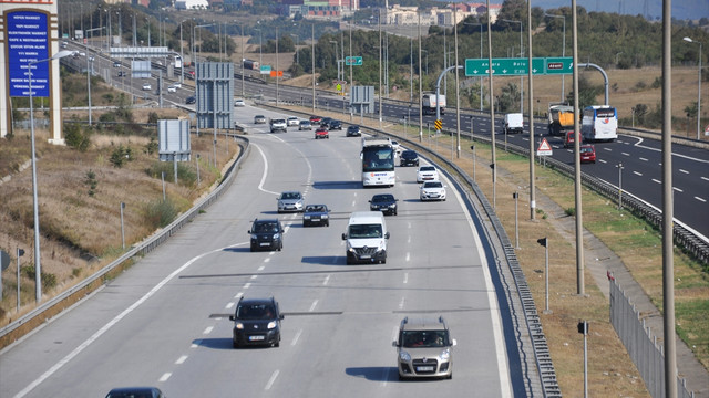 Bolu Dağı Tüneli'nden yarım milyondan fazla araç geçti