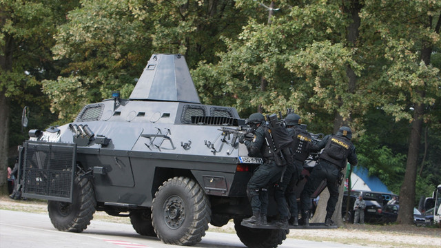 Bosna Hersek'te terörle mücadele tatbikatı