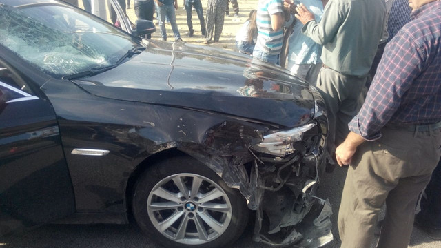 Burdur'da otomobil motosiklete çarptı: 1 ölü