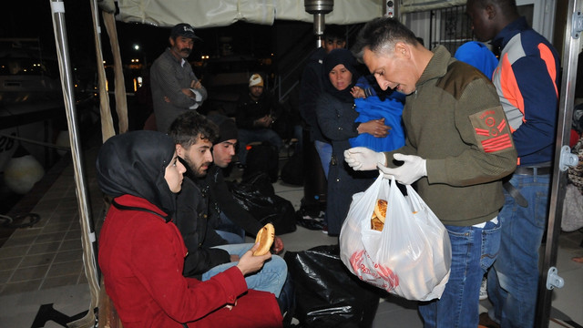 Çanakkale'de 27 yabancı uyruklu yakalandı