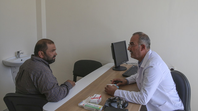 Cerablus Hastanesinde sağlık hizmeti