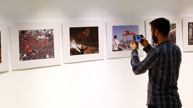 Çorum'da 15 Temmuz O An'lar fotoğraf sergisi