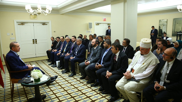 Cumhurbaşkanı Erdoğan ABD'de