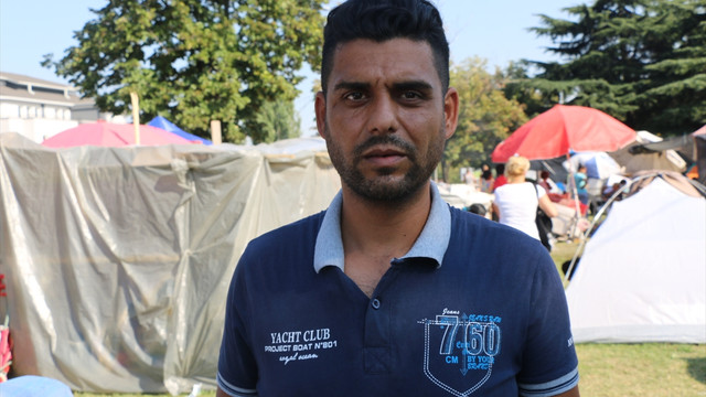 Deprem korkusu Üsküplü Romanları sokağa döktü