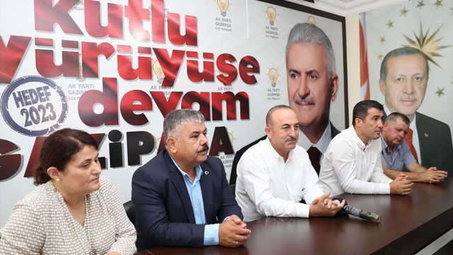 Dışişleri Bakanı Çavuşoğlu Antalya'da