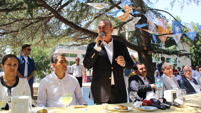 Dışişleri Bakanı Çavuşoğlu, Antalya'da