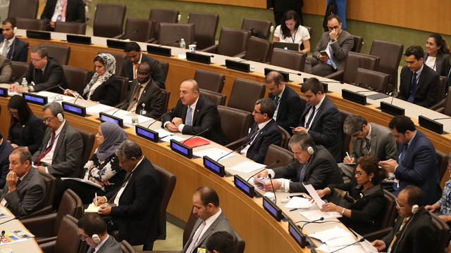 Dışişleri Bakanı Çavuşoğlu, New York’ta