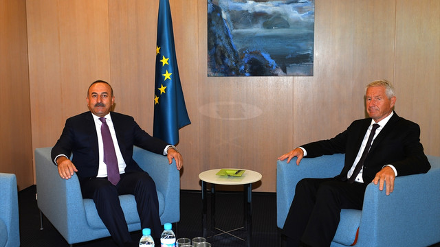 Dışişleri Bakanı Çavuşoğlu Strazburg'da