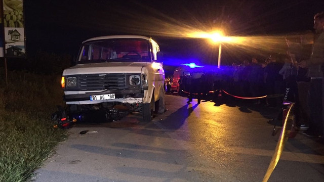 Düzce’de otomobille motosiklet çarpıştı: 1 ölü