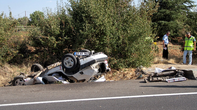 Elazığda trafik kazası: 6 yaralı