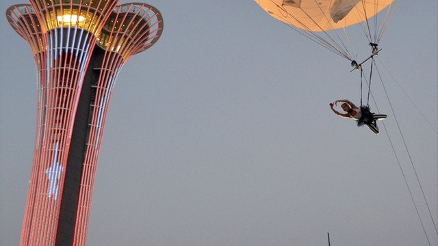 EXPO 2016 Antalya'da balon ve dans gösterisi