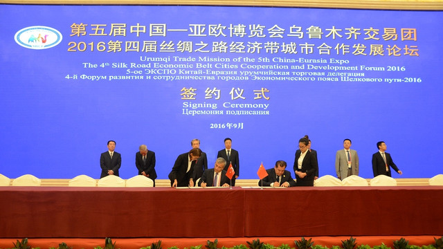 Gaziantep ile Urumçi kardeş şehir oldu