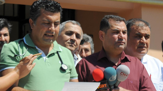 Gaziantepte doktora şiddette protesto edildi