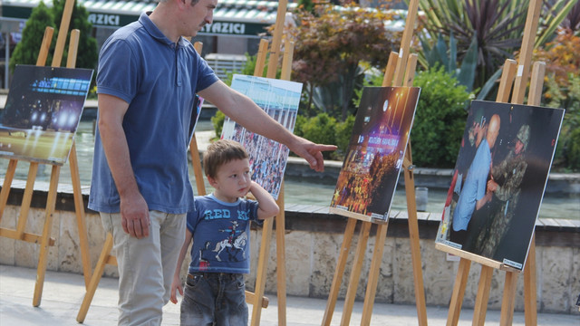 Giresun'da 15 Temmuz Milli İradenin Yükselişi fotoğraf sergisi