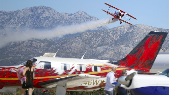 Gökyüzü tutkunları Antalya'da buluştu