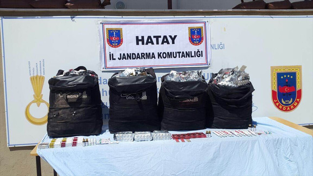 Hatay'da kaçak ilaç operasyonu
