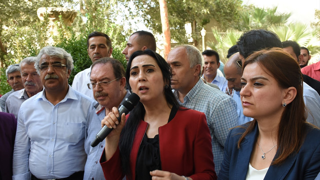HDP Eş Genel Başkanı Yüksekdağ, Mardin'de