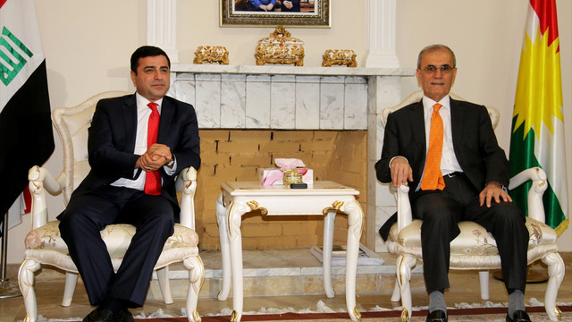 HDP heyetinin IKBY ziyareti