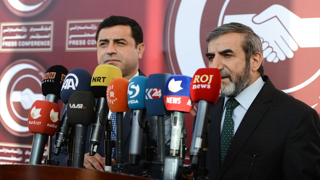 HDP heyetinin IKBY ziyareti