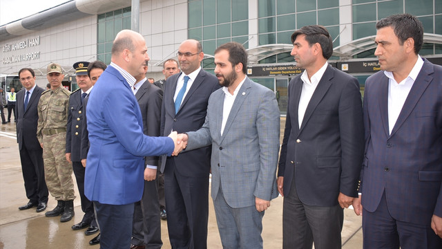 İçişleri Bakanı Soylu Ağrı'da