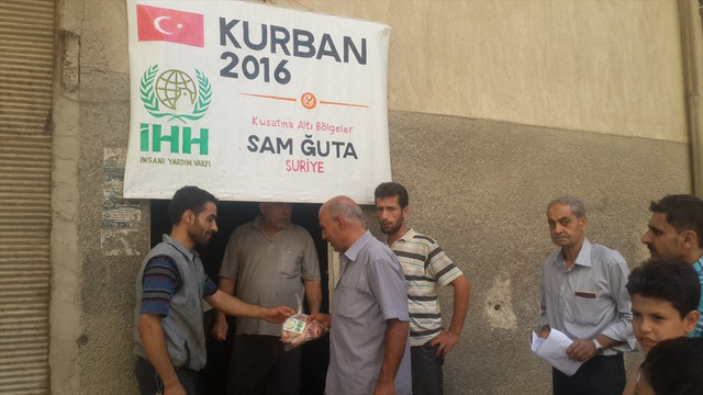 İHH, Suriyede 8 bin 381 kurban kestirdi