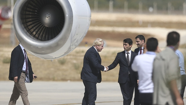 İngiltere Dışişleri Bakanı Johnson Gaziantep'te