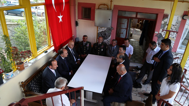 Isparta'da bayramlaşma programı