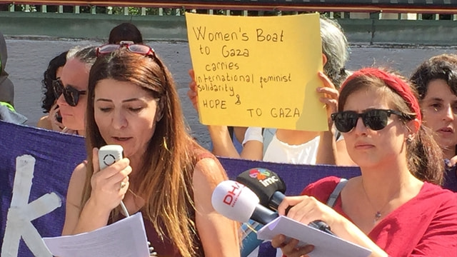 İsrailin Gazze ablukası protesto edildi