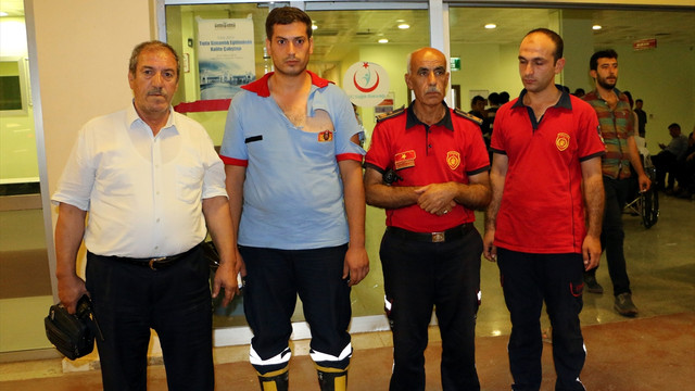 İtfaiye erinin darbedildiği iddiası