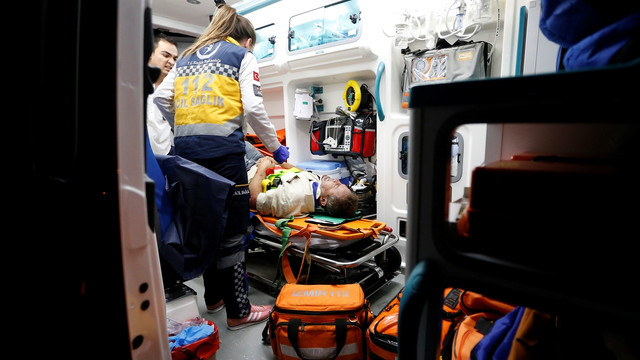 İzmir'de trafik kazası: 1 yaralı