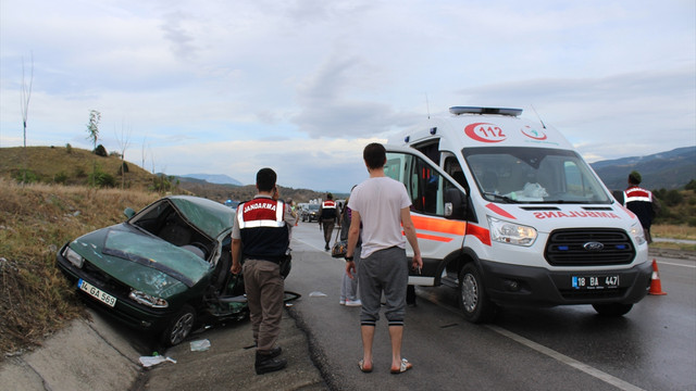 Kastamonu'da trafik kazası : 5 yaralı