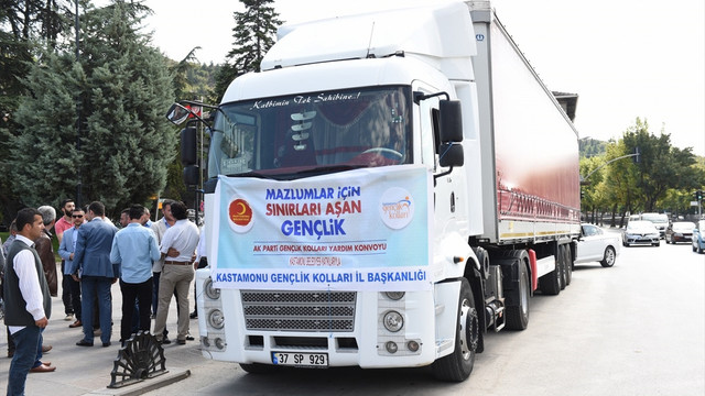 Kastamonu'dan Cerablus'a yardım