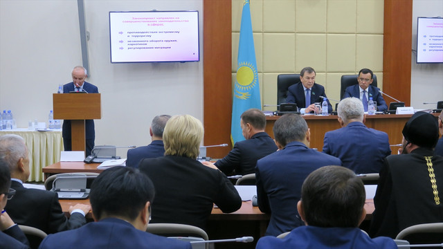 Kazakistan'da terörle mücadele