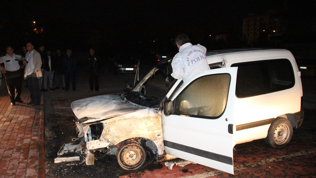 Konya'da bir saat içinde 7 araçta yangın çıktı