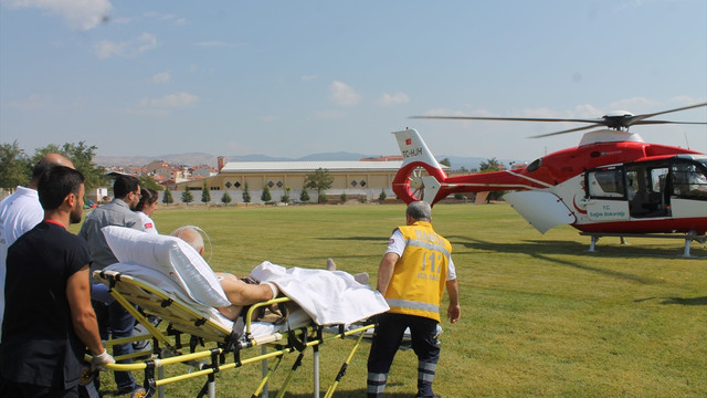 Kurban keserken kalp kriz geçirdi