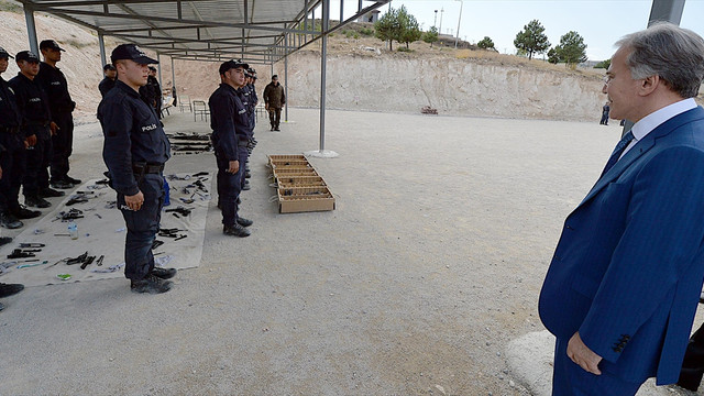 Milletvekili Şahin polis eğitim merkezini ziyaret etti