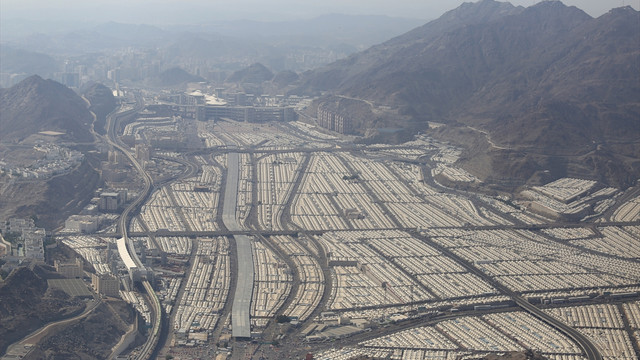 Mina ve Cemerat havadan görüntülendi