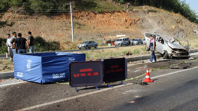 Muğla'da trafik kazası: 1 şehit