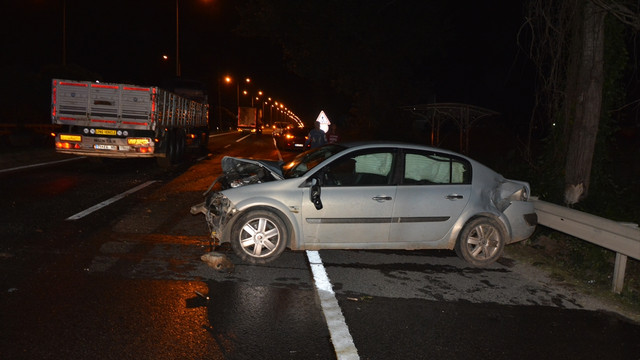 Ordu'da trafik kazası: 5 yaralı